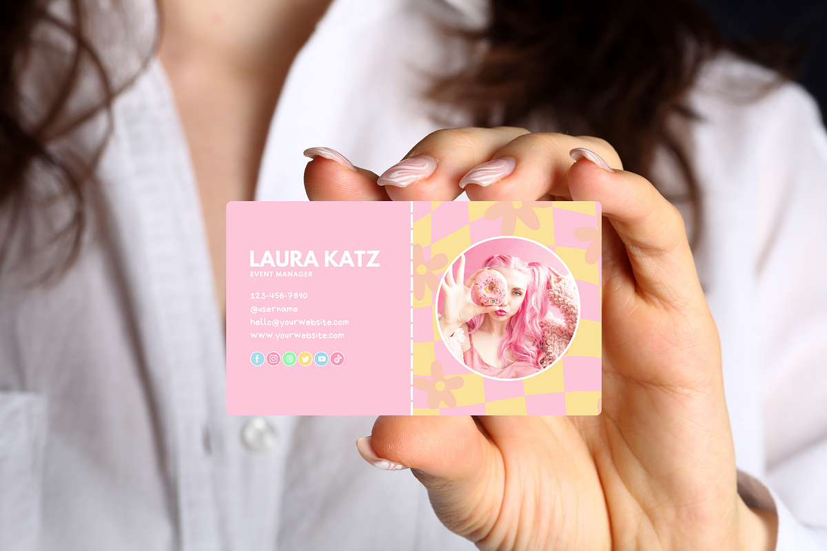 Bright Business Card Template, a Business Card Template by SunshineStudioBoutique (Photo 5 of 10)