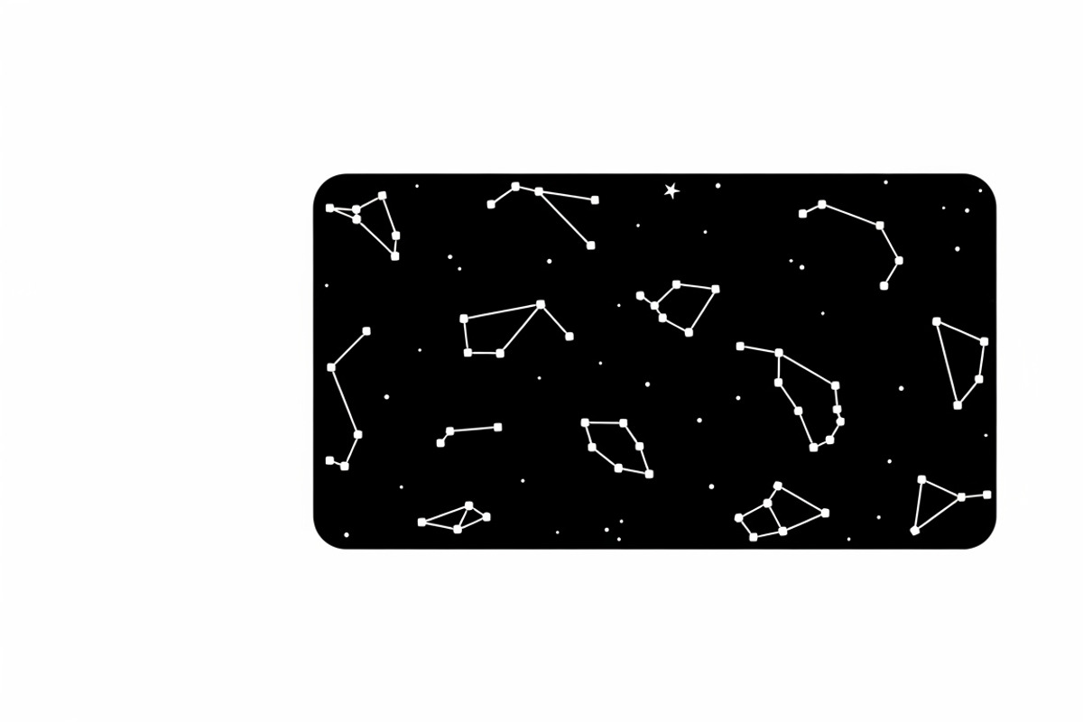 Elegant custom star map wall panel, an Illustration by Amazin_art (Photo 25 of 36)