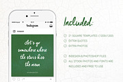 Social Media Quotes - Nature, a Social Media Template by Annemiek van Luinen (Thumbnail 2 of 6)
