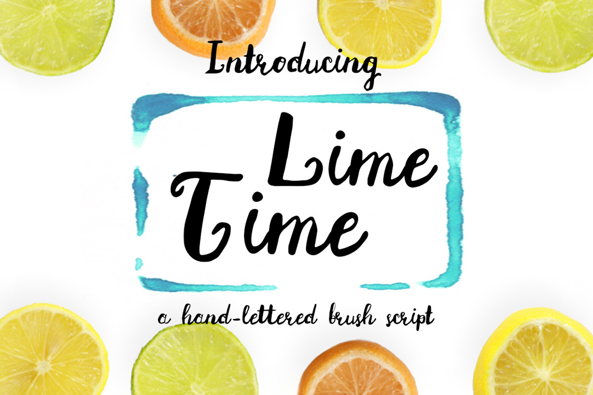 Lime Time Handwritten Font