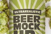 16oz Beer Can Mockup, a Packaging Mockup by SmartDesigns (Thumbnail 4 of 4)