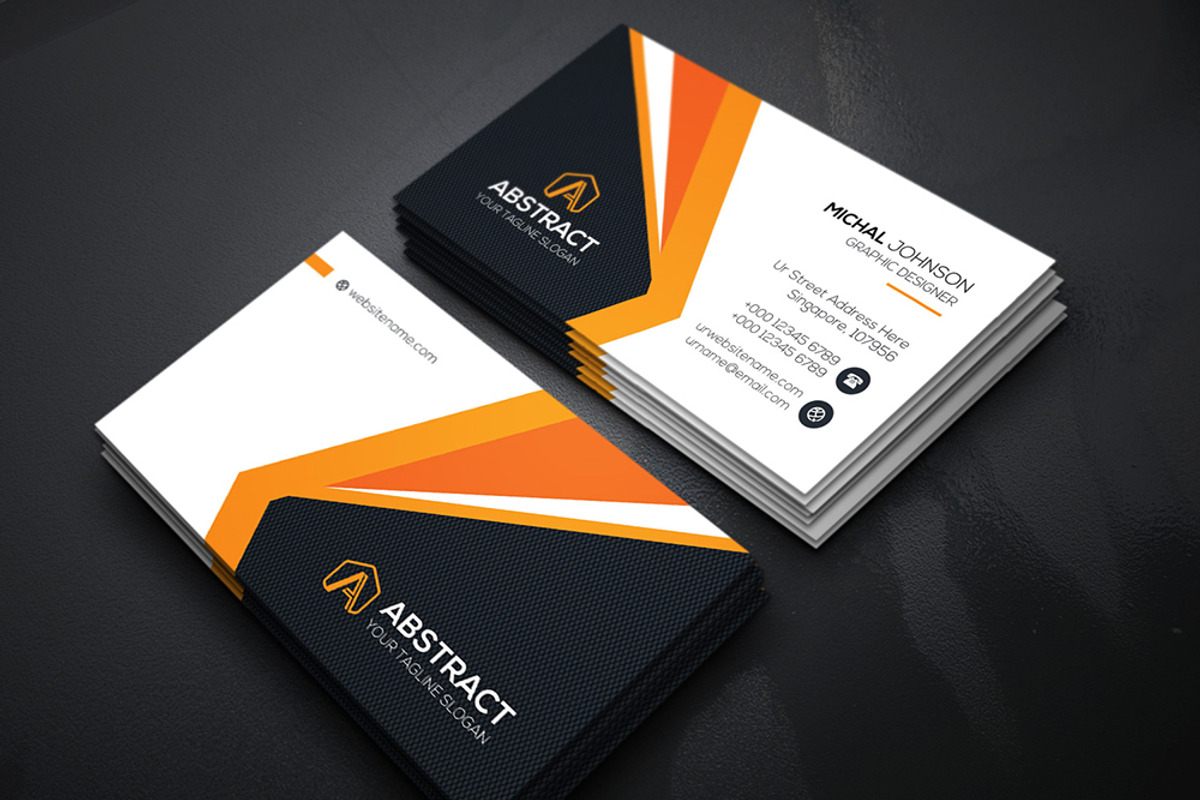 Modern Business Card, a Business Card Template by GenerousArt (Photo 3 of 5)