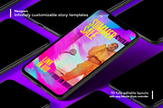 Neogram - Neon Instagram Stories, a Social Media Template by Studio 2am (Thumbnail 2 of 6)