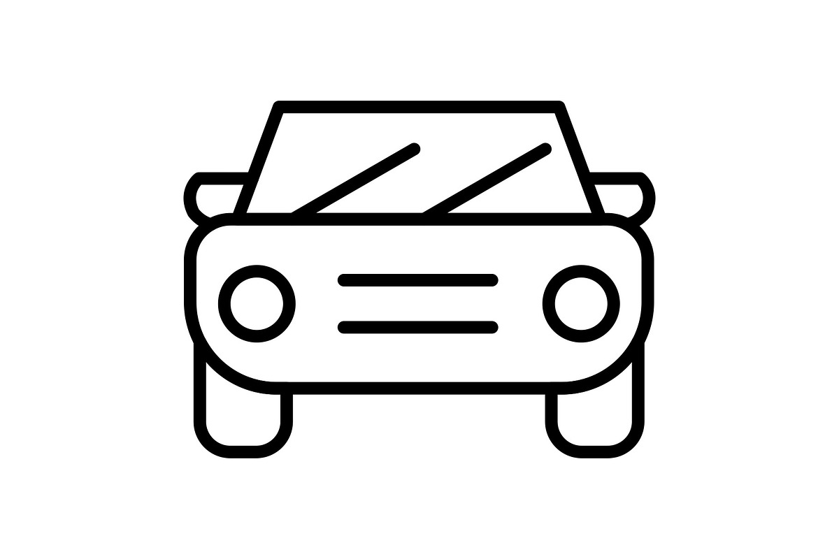 Car Line Icon, an Icon by Pexelpy (Photo 1 of 2)