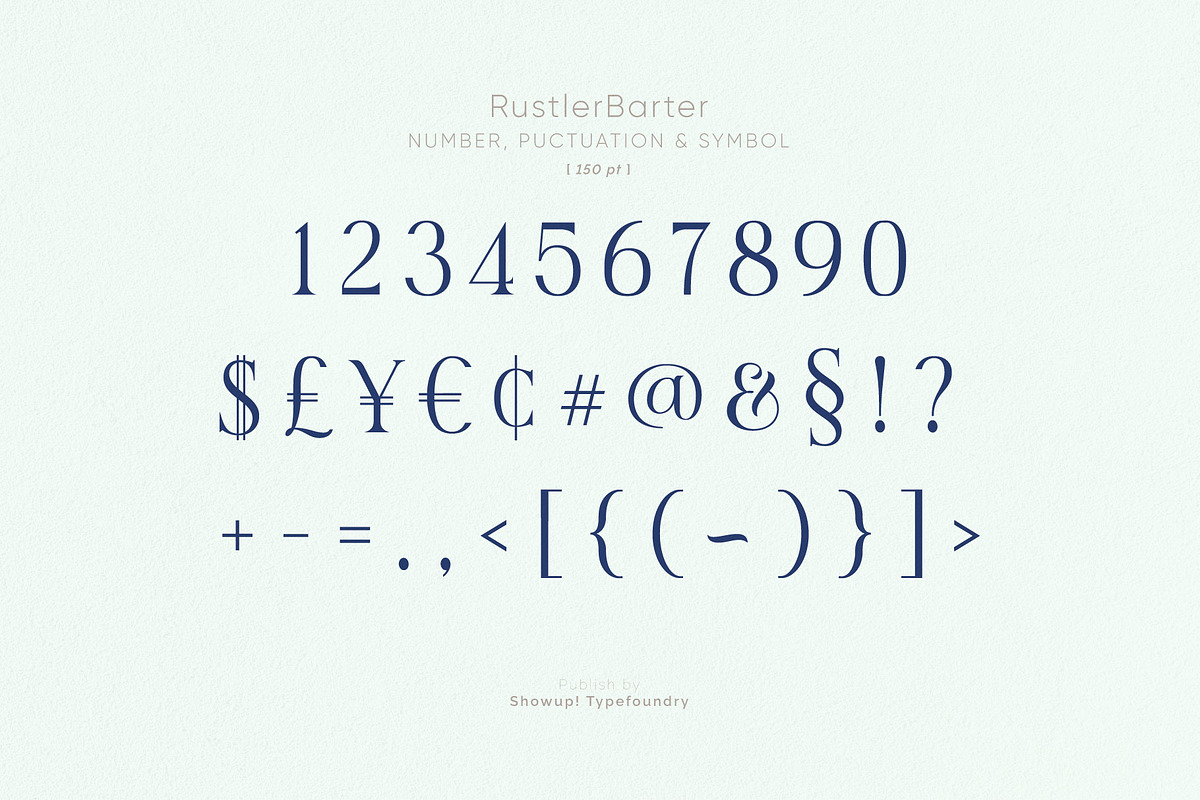 Rustler Barter, a Serif Font by ShowUp! Studio (Photo 13 of 22)