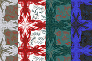 Lobster Meadow Lace Folk, a Pattern Graphic by NayaChu (Thumbnail 5 of 11)