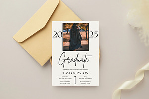 Graduation Party Invitation Template