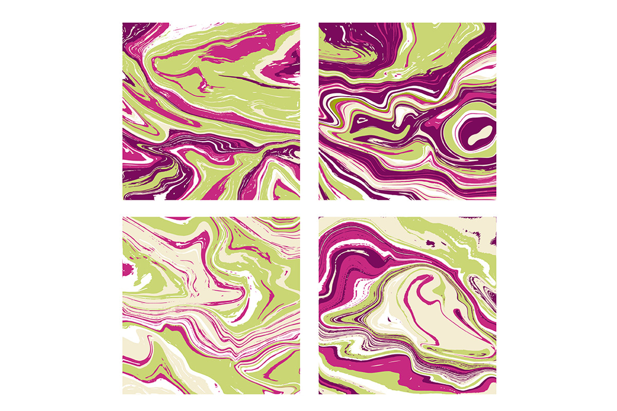 Vector Vivid Marble Patterns, a Pattern Graphic by Iryna Denysova (Photo 7 of 9)
