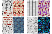 Pattern Builder Template Procreate, a Brush Add-On by TheWhiteCatLab (Thumbnail 7 of 8)