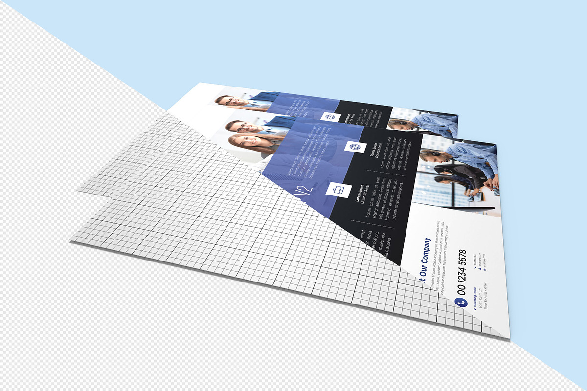 US Letter Size Flyer Mockup, a Books & Magazine Mockup by Illusiongraphic (Photo 14 of 25)