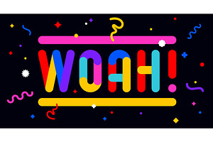 Enjoy. Funny phrase, text, message, an Illustration by Foxys Graphic