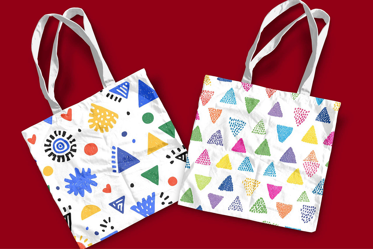 Bold Funky Doodle Patterns, a Pattern Graphic by Pattern Whimsy (Photo 6 of 8)
