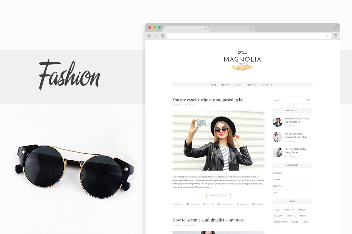 Magnolia - Biggest & Easy Blog, a WordPress Template by lazathemes (Photo 7 of 10)