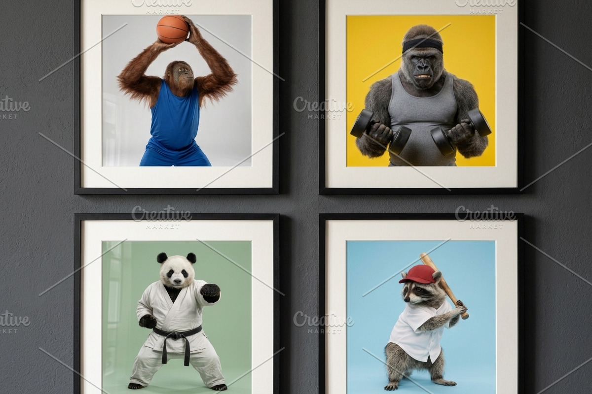 48 Funny Animal Photo Wall Art, an Animal Photo by Image for Sale (Photo 4 of 4)