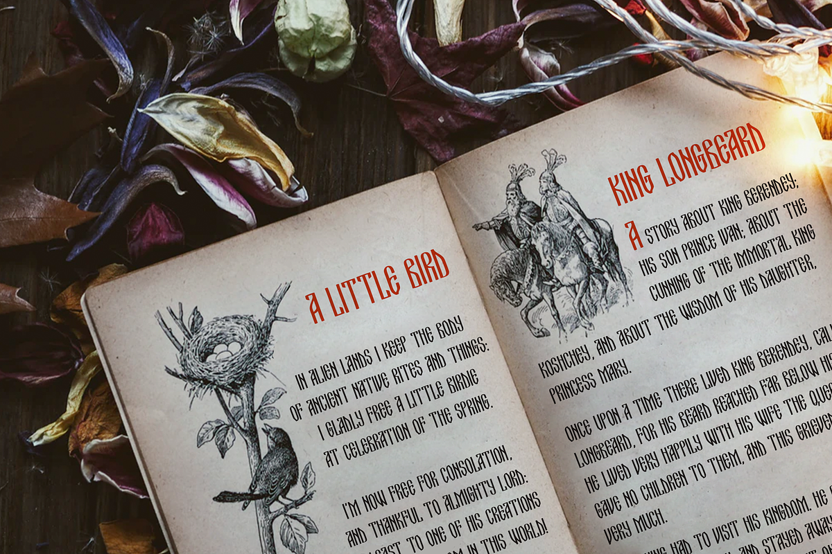 KIRILLIK Script Font preview 6