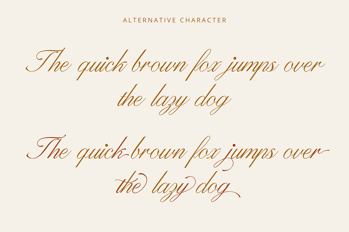 ED Fayetteville Script, a Script Font by Emyself Design (Photo 4 of 8)