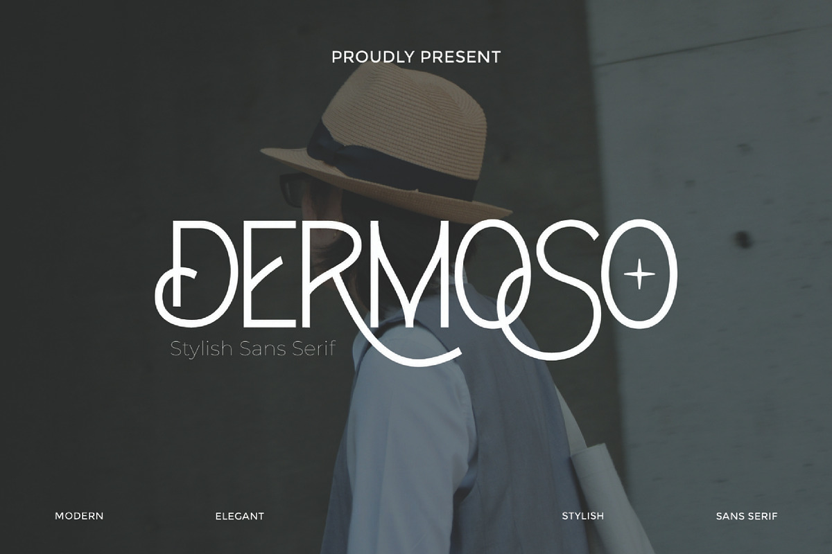 Dermoso - Stylish Sans Serif Font, a Sans Serif Font by Flawless And Co (Photo 1 of 10)