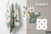 Safari animal patterns, a Pattern Graphic by Nafanya (Thumbnail 3 of 5)