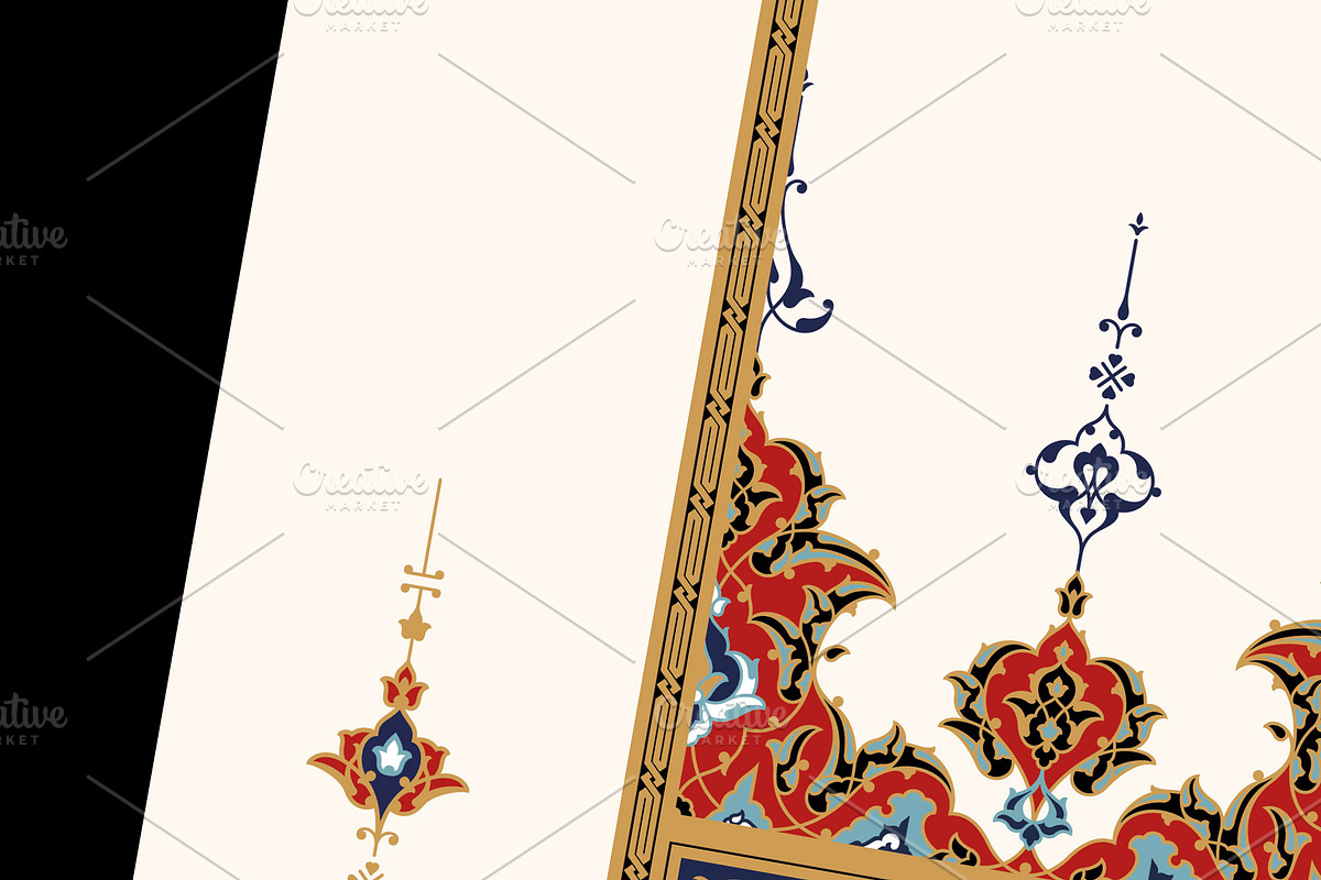 Premium A4 Floral Frame, a Templates & Theme by Azat1976 (Photo 2 of 2)