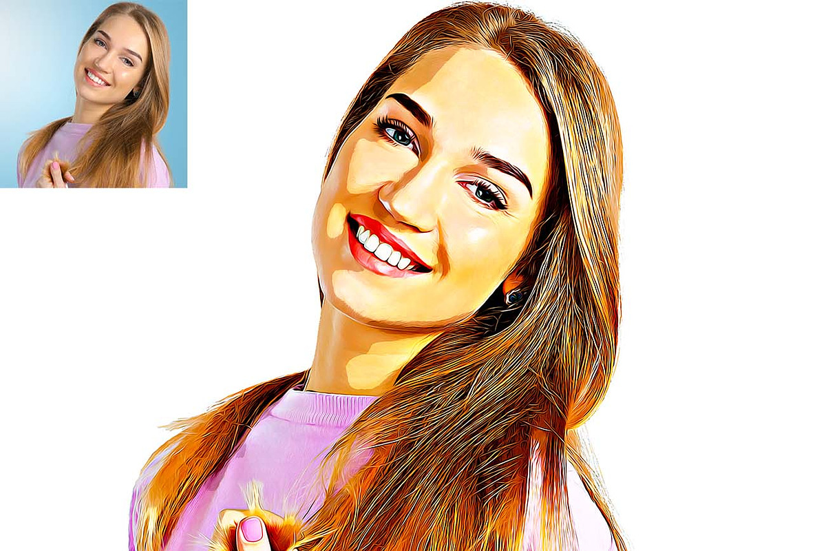 Premium Vector Oil Photoshop Action, an Action Add-On by Studio Retouch (Photo 6 of 11)