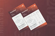 Brown Gradient - Invoice, a Stationery Template by AQR Studio (Thumbnail 2 of 2)
