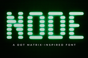 NODE, a Sans Serif Font by Loudoun Design Co.