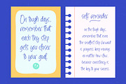 Sanknotes - Sticky Notes Font, a Script Font by stylishtype.co (Thumbnail 5 of 20)