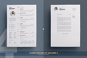 Resume/Cv Bundle - Clean Collection, a Resume Template by TheResumeCreator (Thumbnail 5 of 10)