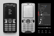 Retro Mobile Device Mockup Bundle, a Device Mockup by FLYERWRK (Thumbnail 8 of 11)