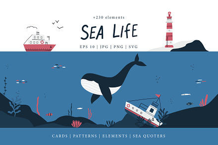 SEA LIFE.  The big collection.