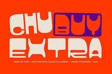 Chubuy Extra - Display Font