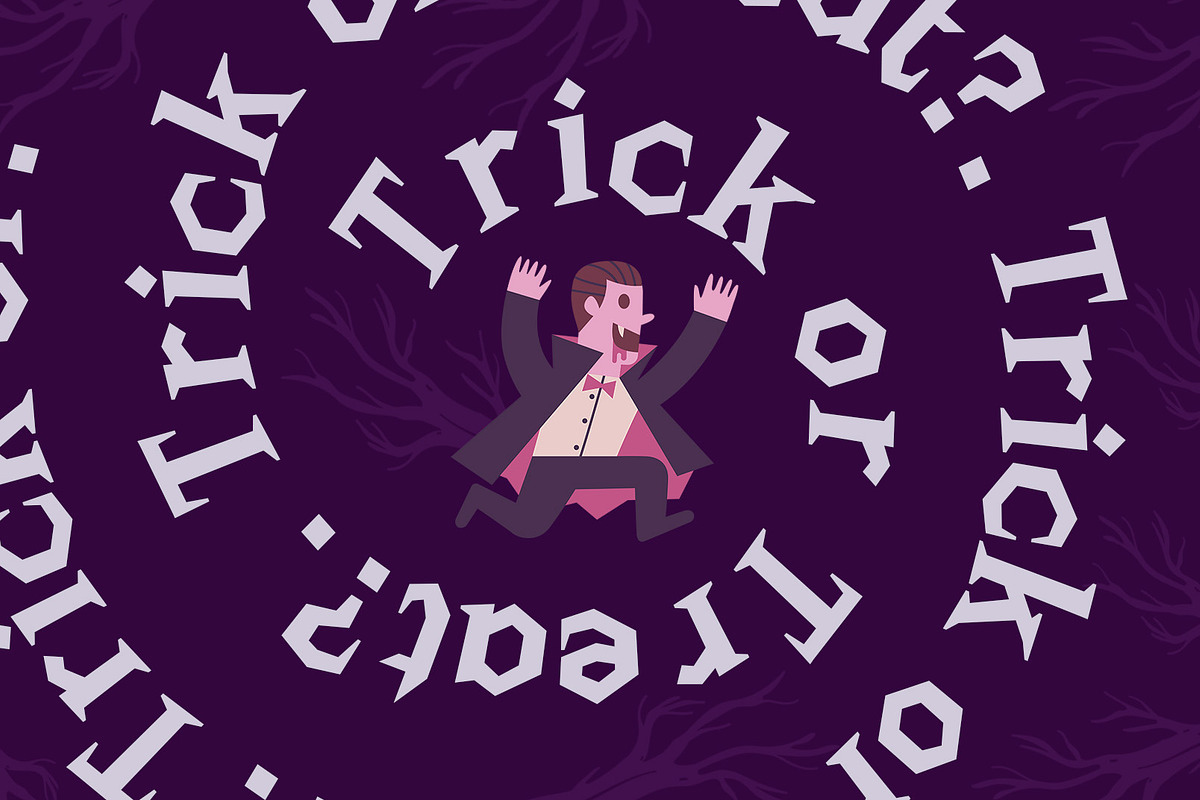 Sporken - Halloween Gothic Font, a Serif Font by Drizy (Photo 5 of 10)
