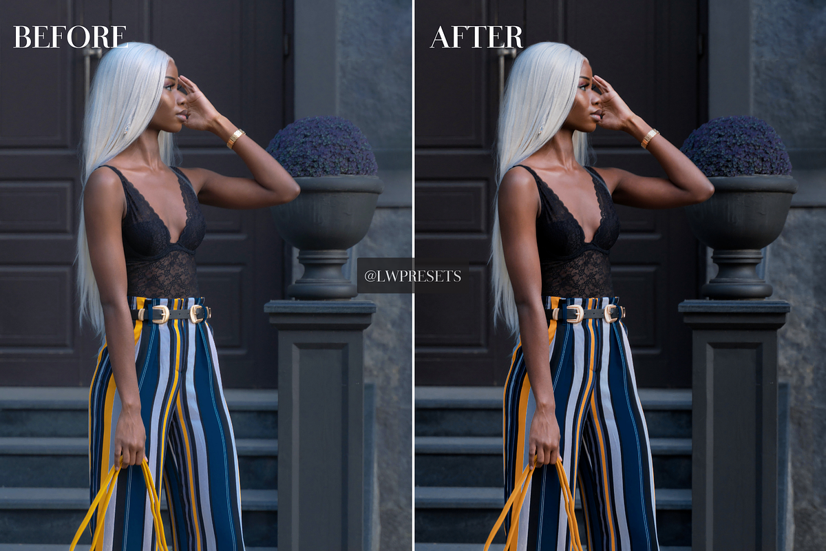 10 Dark Skin Lightroom Presets, a Preset Add-On by LWPRESETS (Photo 8 of 9)