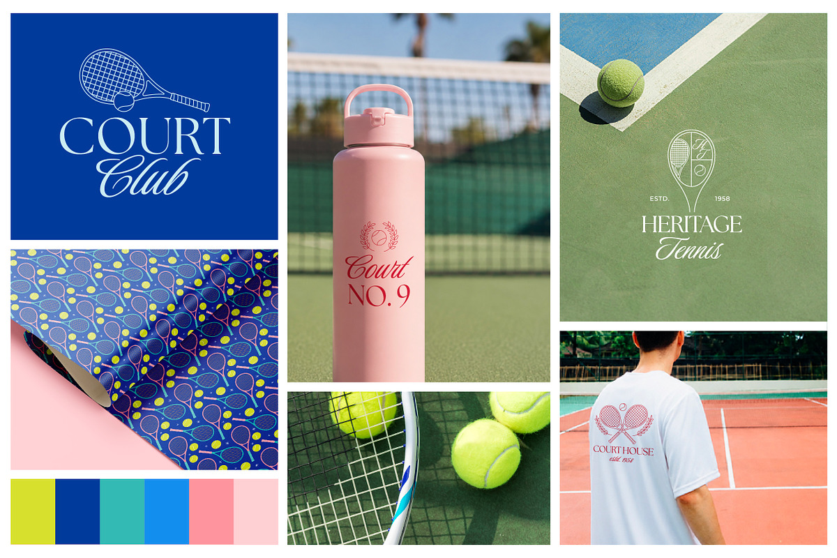 The Tennis Club Collection, an Object Graphic by Marish (Photo 8 of 9)