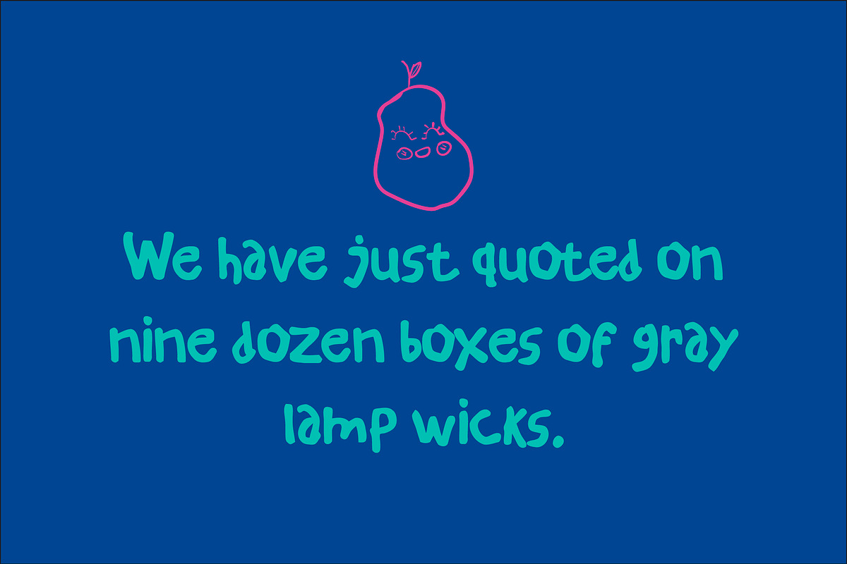 NEEMA - Child's Cute Handwritten, a Symbol Font by Revoltan Studios (Photo 5 of 6)