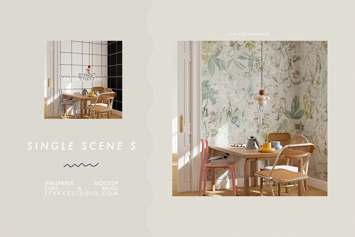 WALLPAPER MOCKUP | Kitchen Mockup, a Household Mockup by Stykke Studio (Photo 25 of 29)