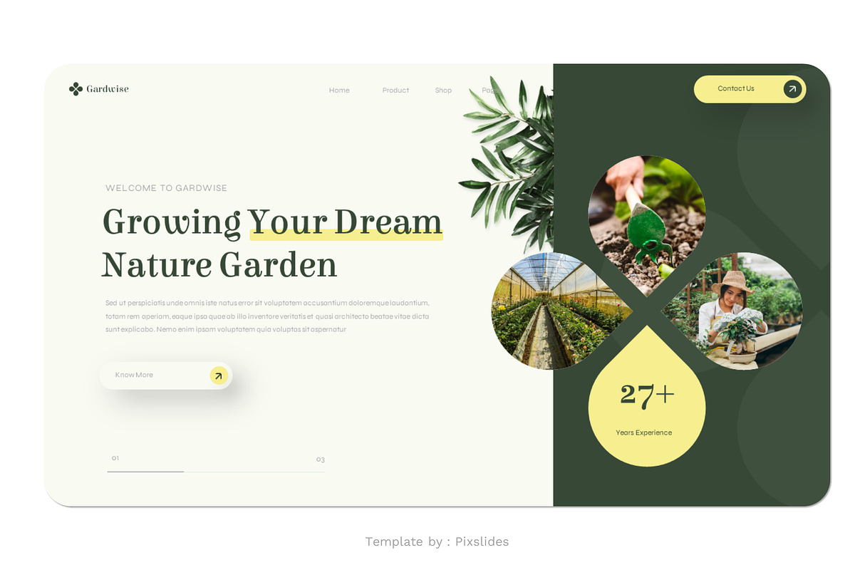 Gardening & Landscape Keynote, a Presentation Template by Pixslides (Photo 3 of 7)