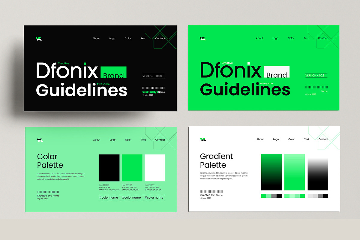 Brand Guidelines Presentation preview 2