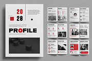 Company Profile Design, a Brochure Template by ContestDesign (Thumbnail 1 of 3)