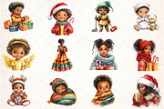 Antique Nordic Chirstmas Day Clipart, an Illustration by DreamCafeArt (Thumbnail 2 of 7)
