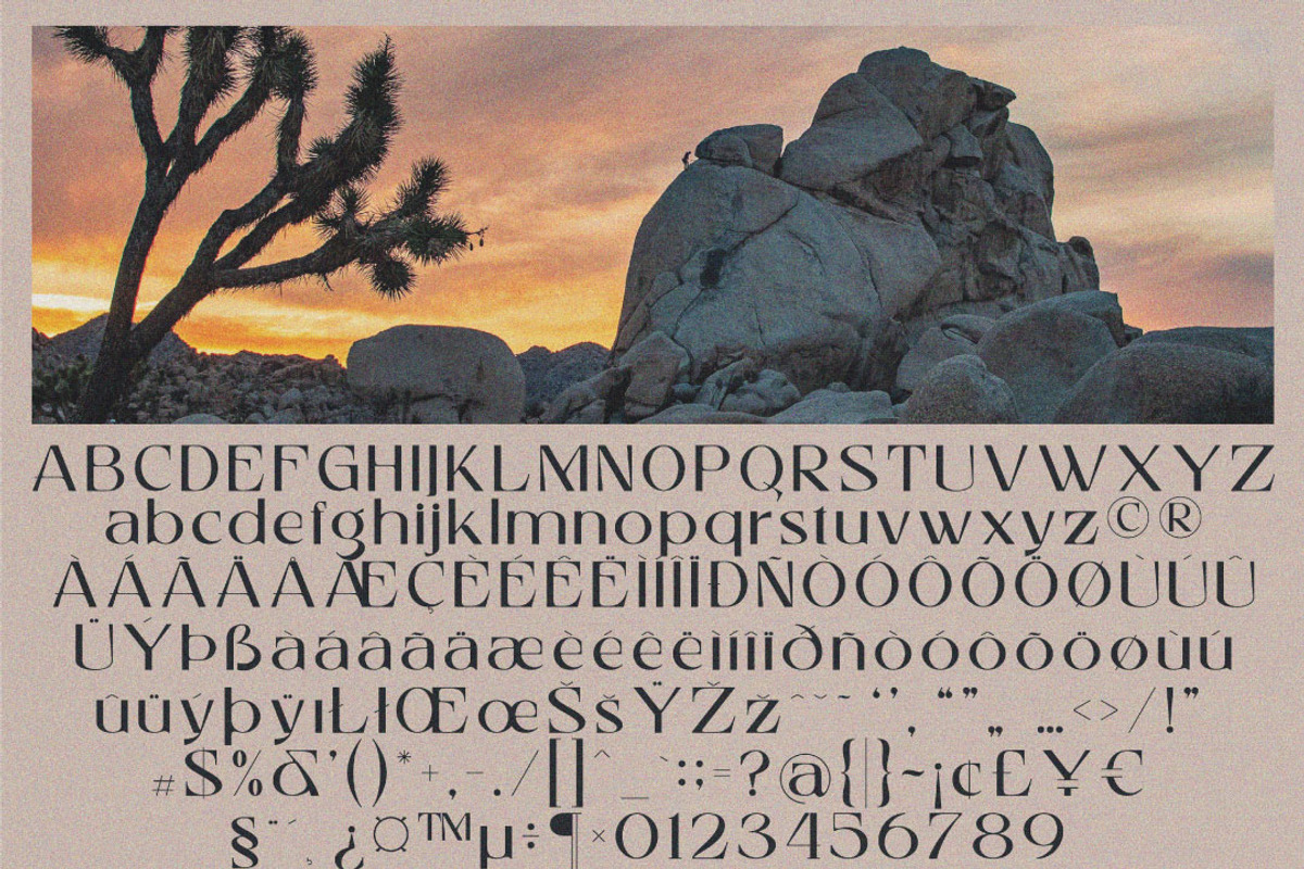 Lentra - Display Font, a Serif Font by executypeStudio (Photo 7 of 14)