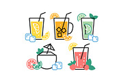 Summer Beach Elements Vector, an Object Graphic by jahid234 (Thumbnail 13 of 13)