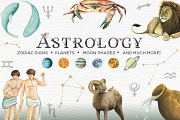 The Astrology and Universe KIT, an Animal Illustration by Lisa's Balcony (Thumbnail 1 of 11)