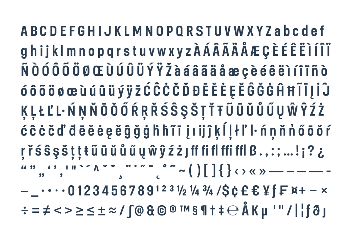 Berneo – Modern Condensed Font, a Sans Serif Font by Yukita Creative (Photo 10 of 10)