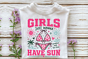 Retro Summer Sublimation, Summer PNG, a Seasonal Illustration by DreamPrint404 (Thumbnail 2 of 6)