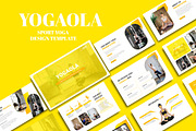 Yogaola Powerpoint, a Presentation Template by yanindesign (Thumbnail 1 of 6)