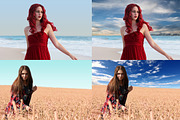 Blue Sky Overlays, an Object Graphic by VligCreativeStudio (Thumbnail 2 of 4)
