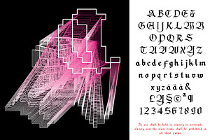 Pixel Fraktur Blackletter