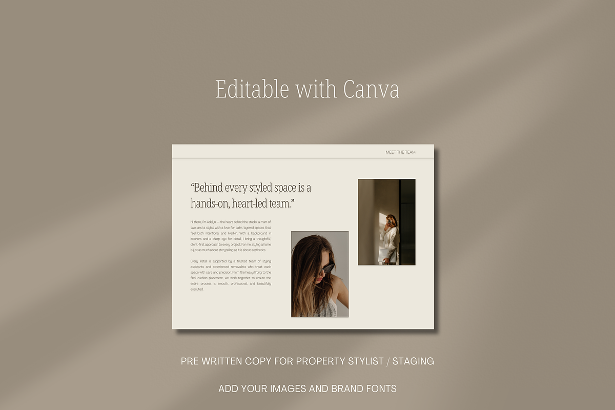 Service and Pricing Guide Stylists, a Marketing Template by Edits Collection (Photo 4 of 11)