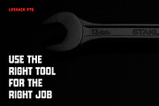 Bernard - Industrial Typeface, a Sans Serif Font by HipFonts (Thumbnail 7 of 8)